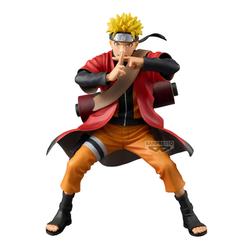 La fuerza incontenible de Naruto alcanza su máxima expresión en la Figura Grandista Naruto Uzumaki de Naruto Shippuden, con sus 22 cm de altura que reproducen a la perfección cada pliegue de su chaqueta naranja